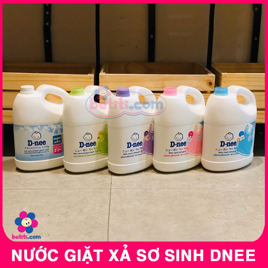 [DNEE] Nước Giặt Xả Quần Áo Cho Trẻ Em Dnee Thái Lan 3000ml Tem Công ty Đại Thịnh - 8851989060057