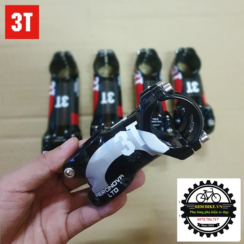 Pô tăng xe đạp bán Carbon 3T 31.8 x 60mm/70mm/80mm/90mm/100mm