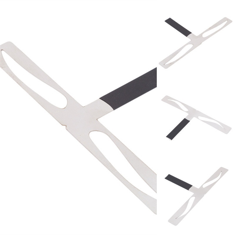 (hàng Mới Về) Thước Đo Định Hình Xăm Lông Mày Bằng Kim Loại | BigBuy360 - bigbuy360.vn