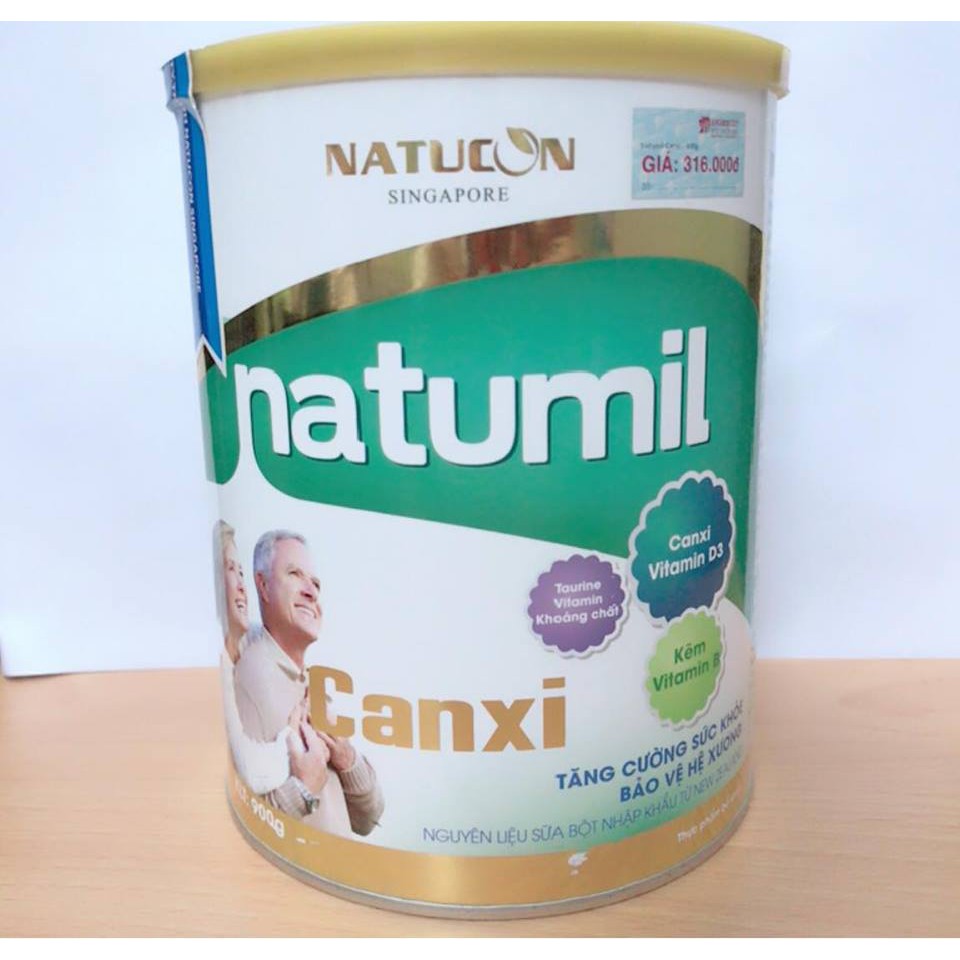 Sữa Natumil Canxi tăng cường sức khoẻ, bảo vệ hệ xương loại 900 gam