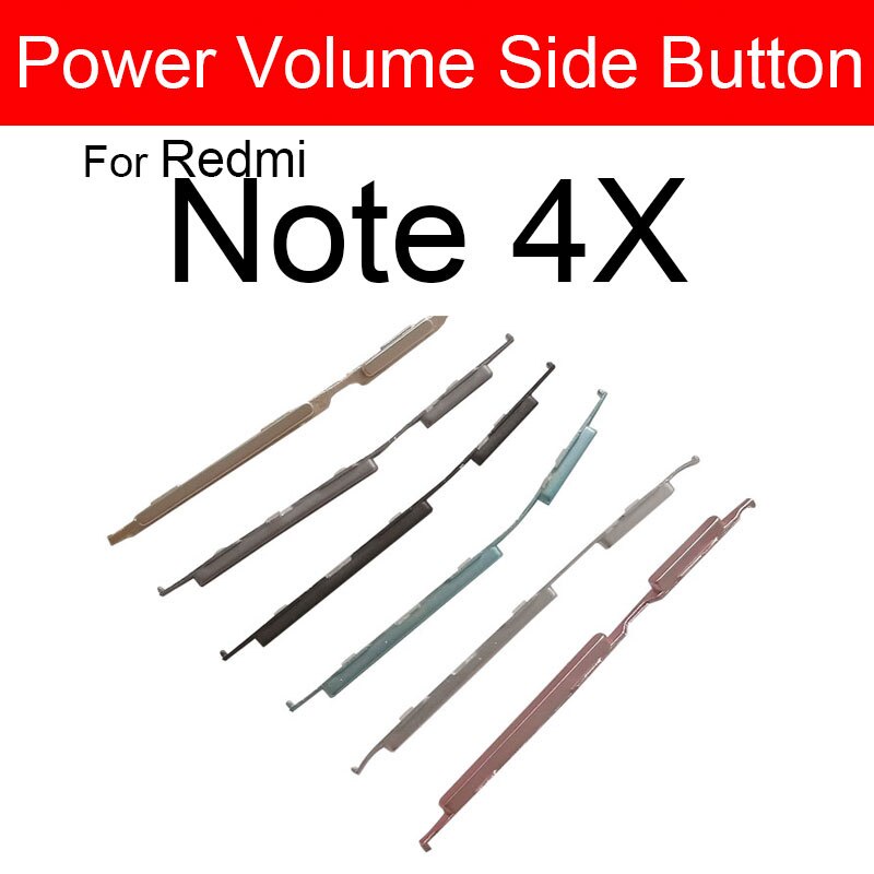 Nút Bấm Nguồn Thay Thế Cho Xiaomi Redmi Hongmi Red Rice Note 3 4 4x Pro
