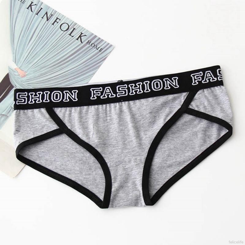 Quần lót bằng cotton phối viền quyến rũ cho nữ