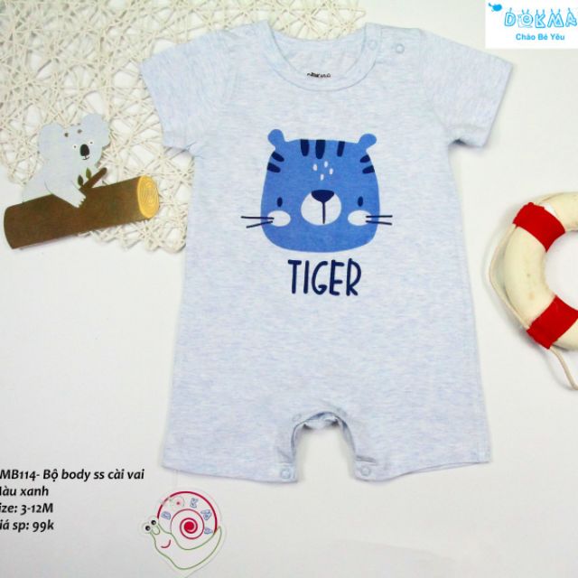 Bộ áo Body cộc DOKMA