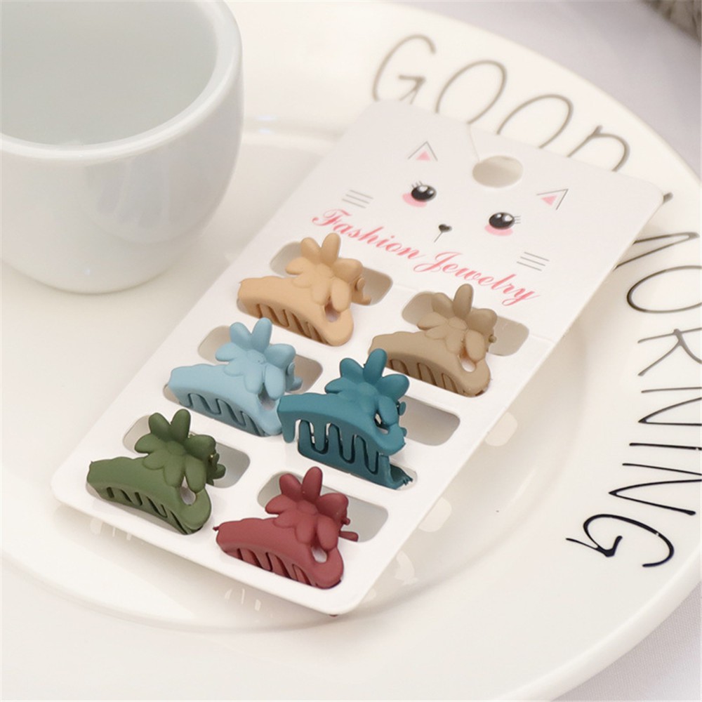 Bộ 6 Kẹp Tóc Hình Nơ Ngọt Ngào Cho Nữ