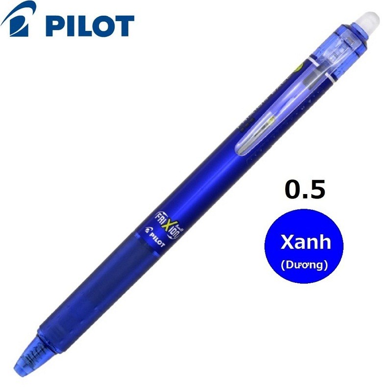 Bút bi xóa được FriXion Pilot -Nhật Bản Ngòi 0,5