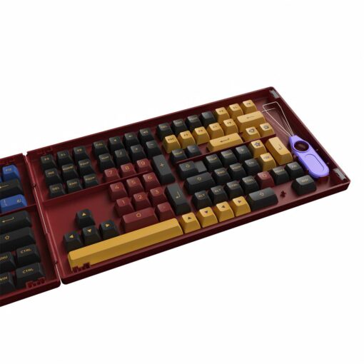 Nút Bàn Phím - AKKO Keycap set – Red &amp; Blue Samurai (PBT Double-Shot/ASA profile/226 nút)