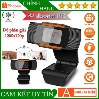 Webcam máy tính laptop livestream có Mic Full HD PC Gaming 720P High Solution