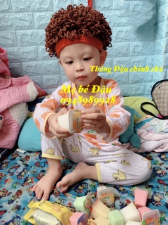 Sỉ mũ xoăn xù bé zai