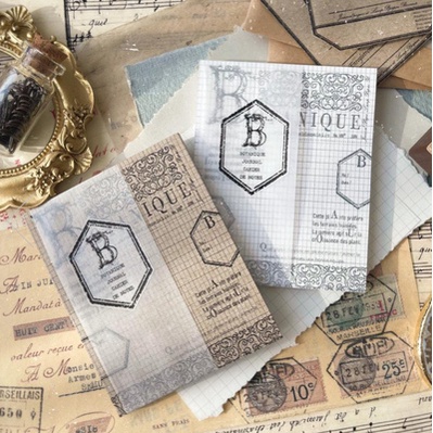 Set giấy note ghi chú Botanique Journal Pages | meohime