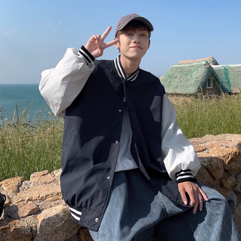 Áo khoác dù unisex,thiết kế form rộng 2 màu mã Tata