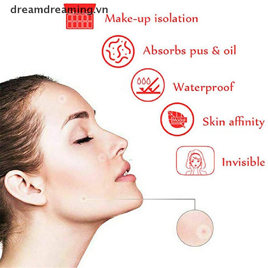 Bộ 36 Miếng Dán Hỗ trợ giảm mụn Tiện Dụng