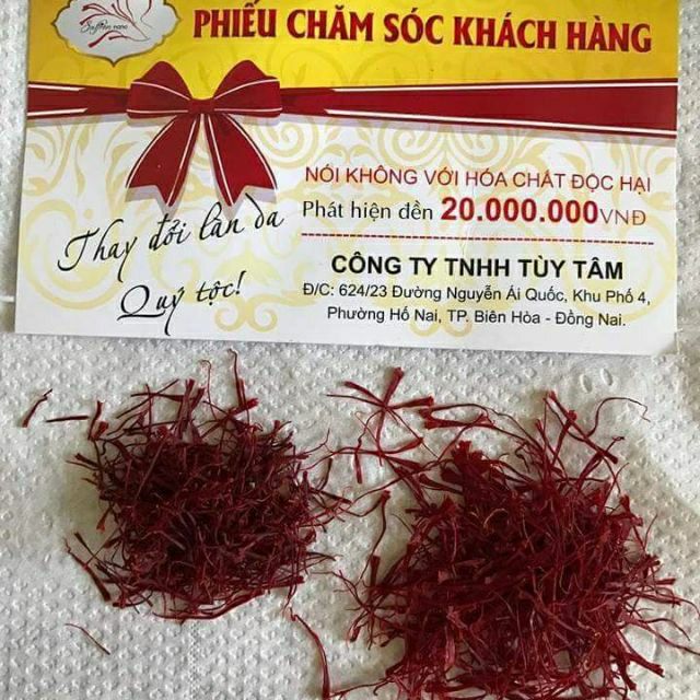 Nhụy hoa Nghệ Tây