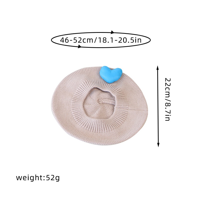 Mũ Nồi Dệt Kim Co Giãn Nhiều Màu Sắc Giữ Ấm Mùa Đông Cho Bé