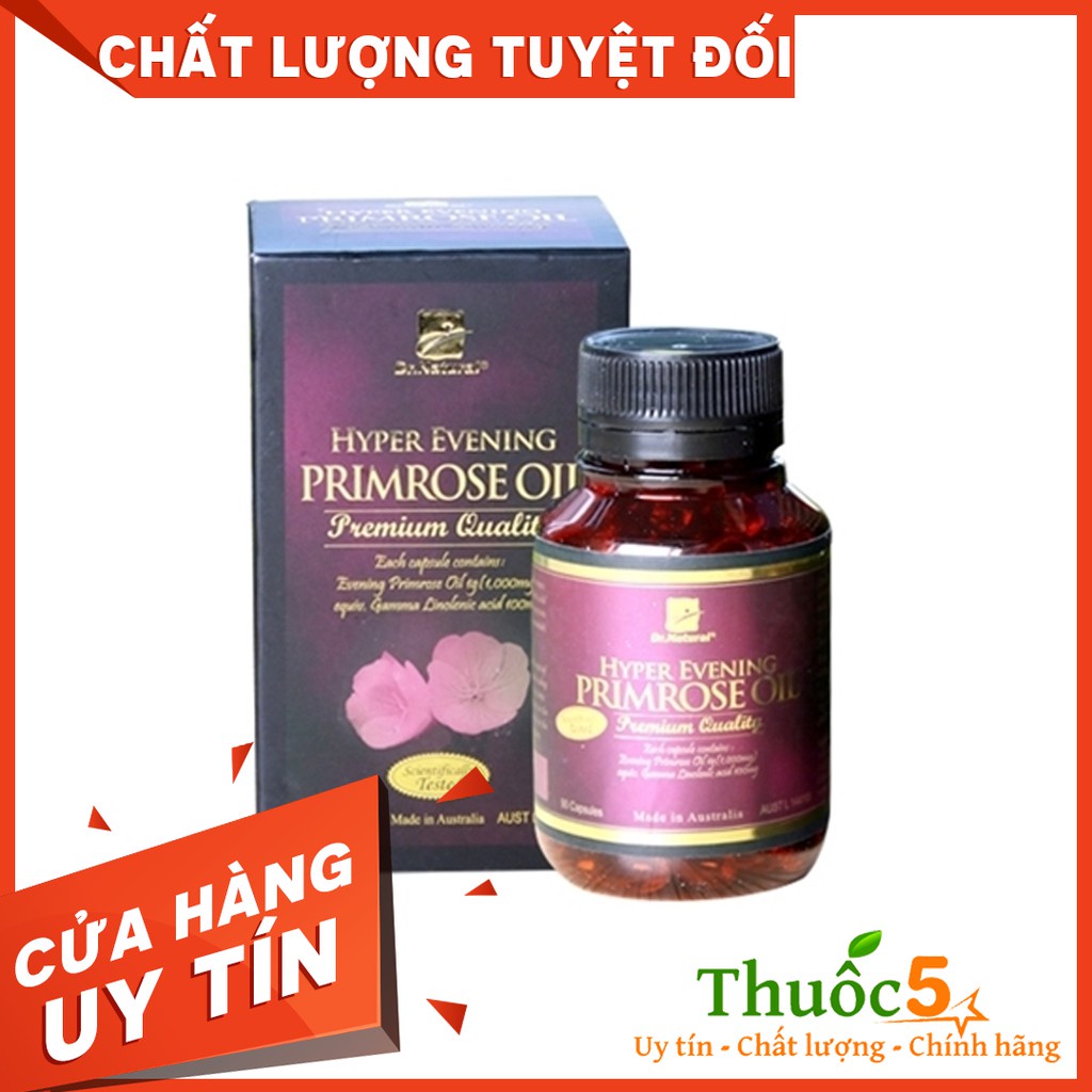 [GIÁ GỐC] Hyper Evening Primrose Oil Viên uống tiền mãn kinh - Hộp 90 viên