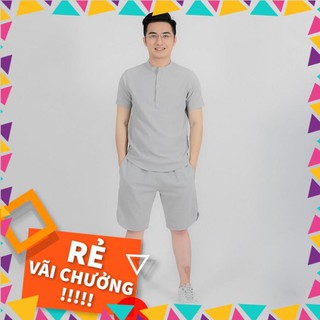 Áo Sơ Mi Đũi Nam Cổ Tàu ANFA Phong Cách Trẻ Trung AD01 (3 màu) [Cực kì rẻ]