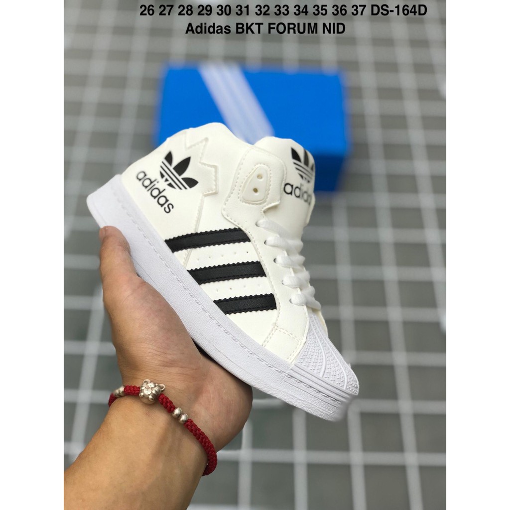 ADIDAS Giày Thể Thao Cổ Cao Thời Trang Cho Bé 110ds-164d Size 26-37