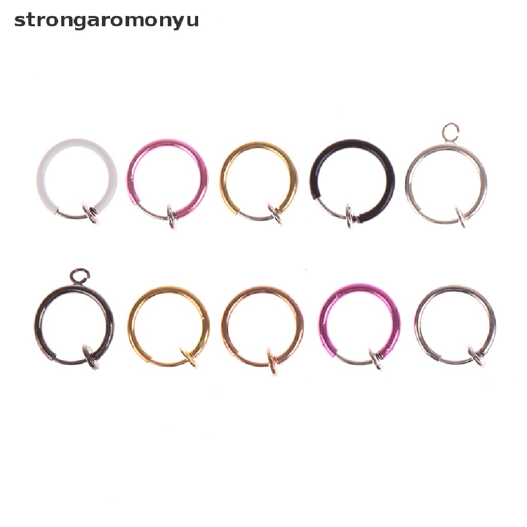 Khuyên Tai / Mũi Giả Dạng Kẹp Không Cần Xỏ Lỗ