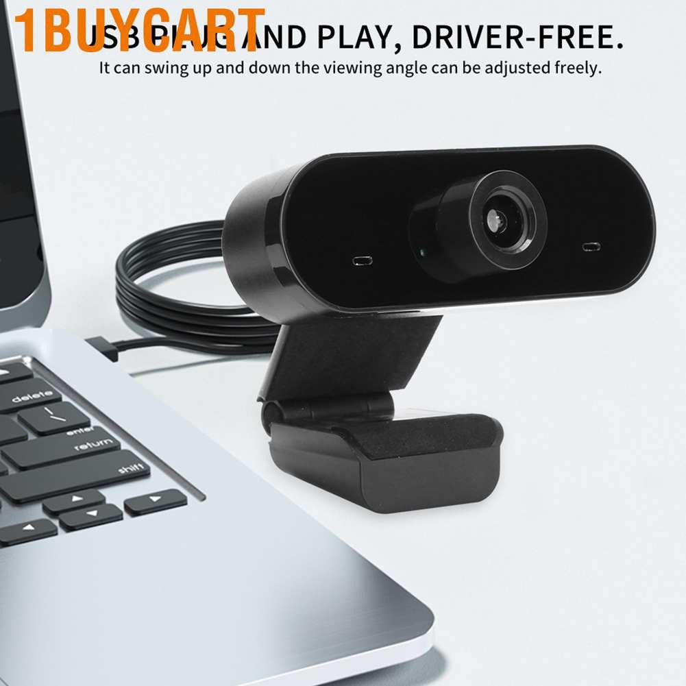 Webcam 1buycart 1080p Usb Có Mic Dành Cho Máy Tính