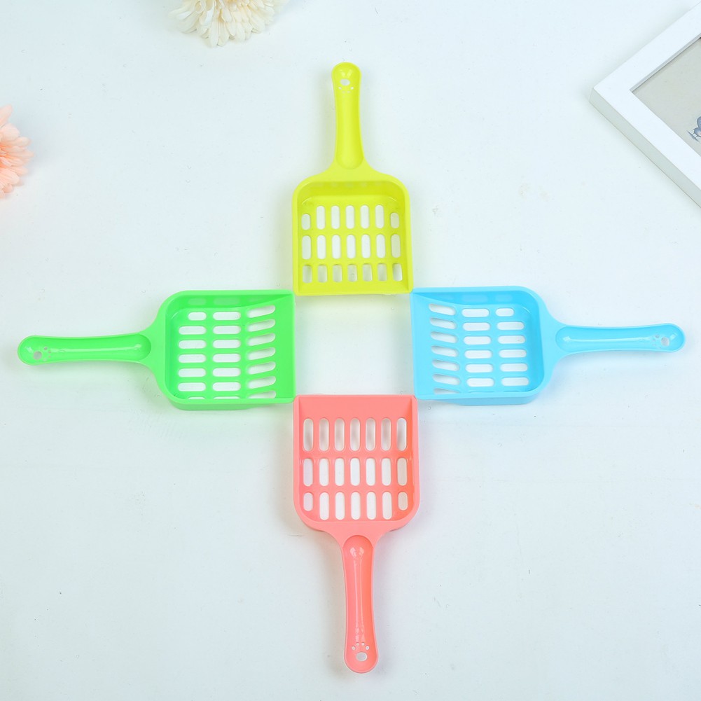 Xẻng Nhựa Xúc Thức Ăn Di Động Tiện Dụng Cho Thú Cưng