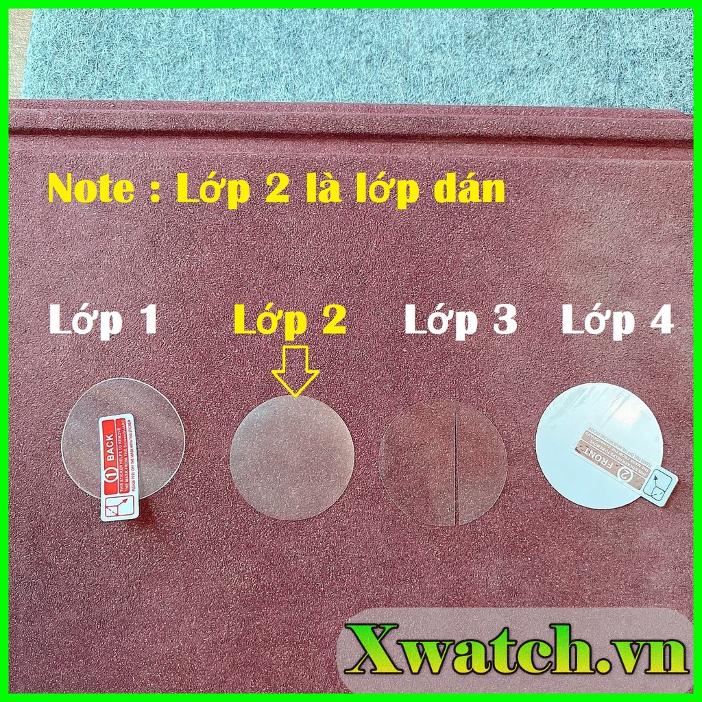 Dán tròn đa năng PPF dành cho các loại đồng hồ đường kính từ 18,19,20,21,22,23,24,25 26 27 28 29 30 mm