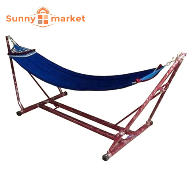 Khung võng xếp loại tốt thép vuông đại không kèm lưới võng, khung võng xếp vuông thép sơn tĩnh điện