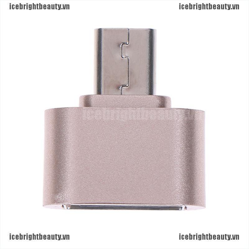 Đầu Chuyển Đổi Micro usb otg 2.0 type c Chất Lượng Cao