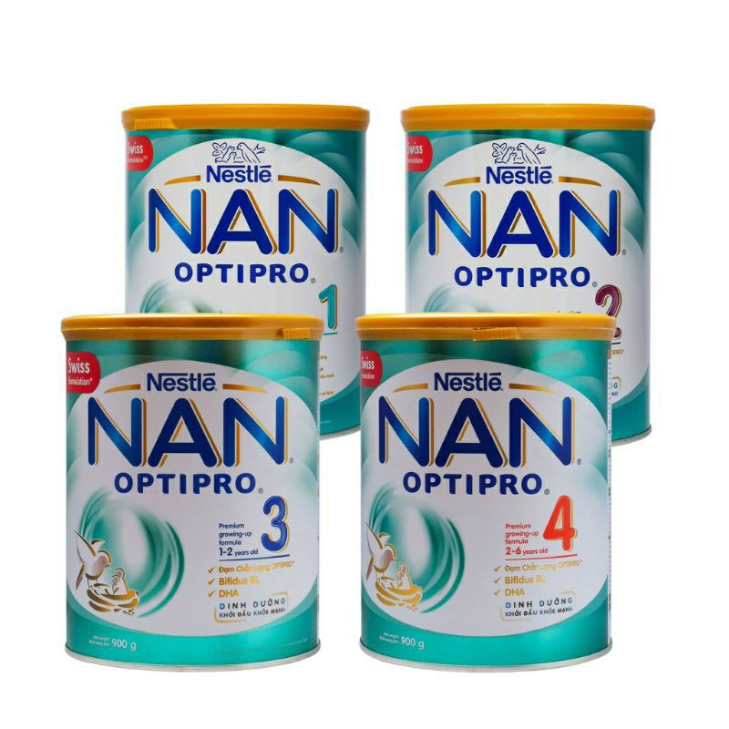 (Date mới) Sữa Nan Việt Optipro số 1, 2, 3, 4, 400gr / 900gr