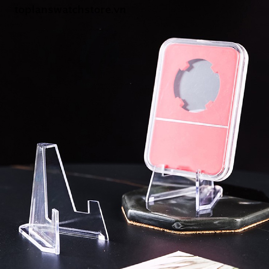 Set 10 Giá Đỡ Trưng Bày Đồng Xu Bằng Acrylic