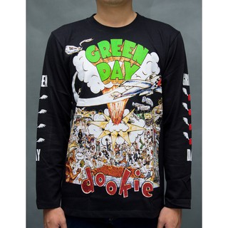 Áo tay dài Greenday - Rock band tee - Áo Rock - Áo Thái Lan - Size M, L