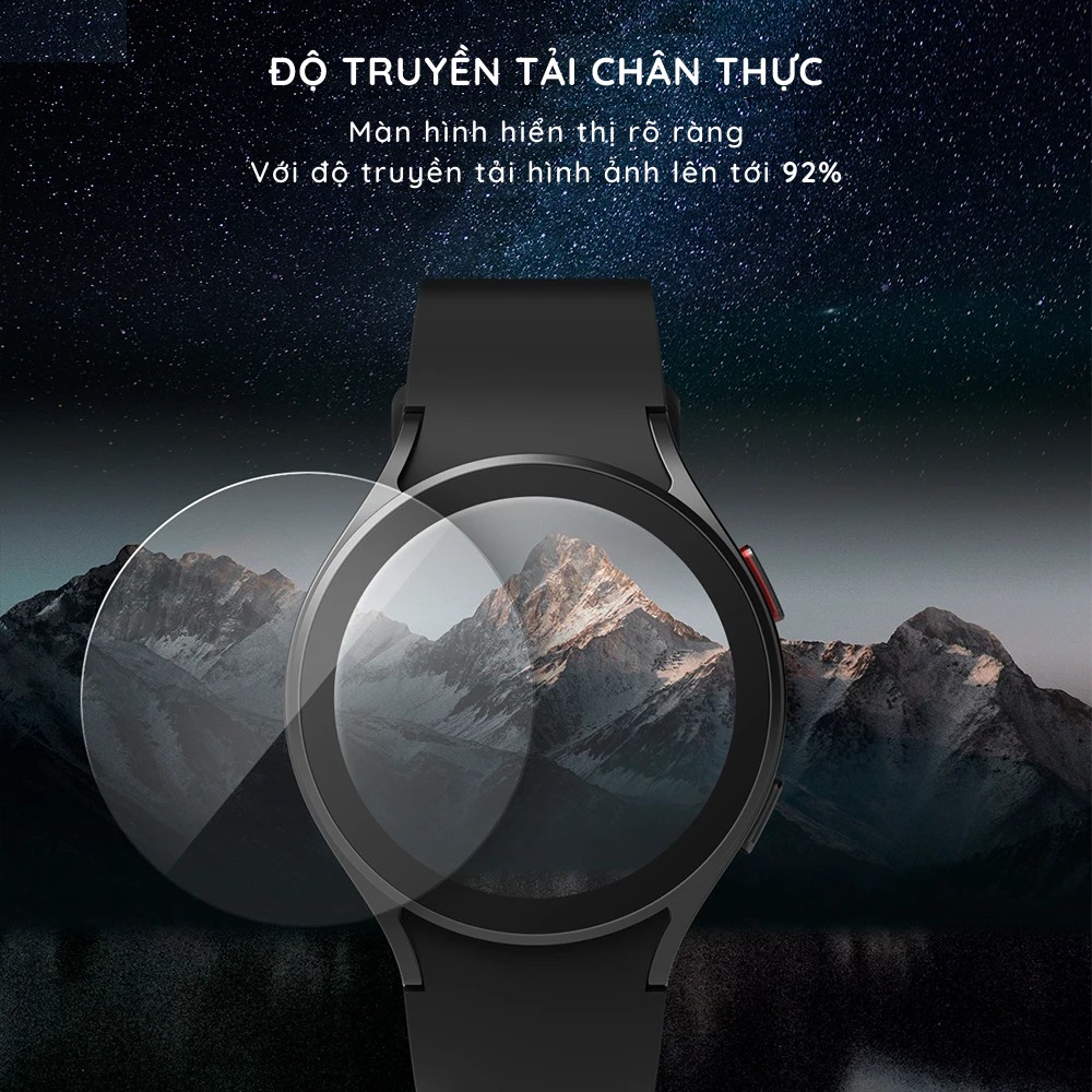 Kính cường lực ID Glass dành cho Galaxy Watch 4 - Ringke