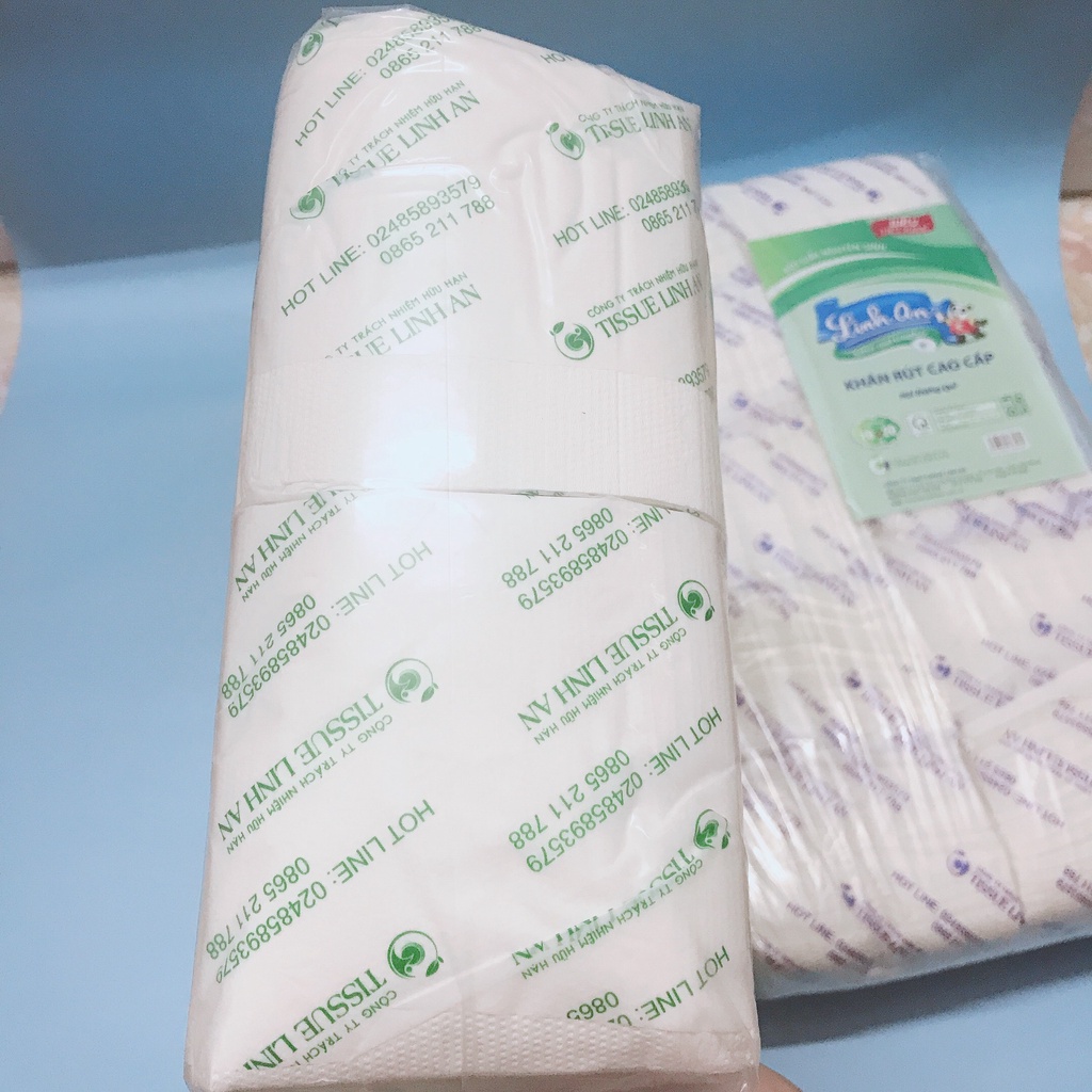 Khăn giấy ăn cao cấp Linh An  túi 1kg