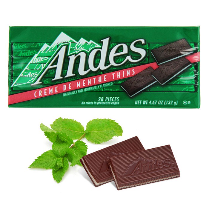 Chocolate Andes Thins 132g