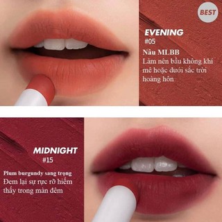 SON THỎI ROMAND ZERO MATTE LIPSTICK