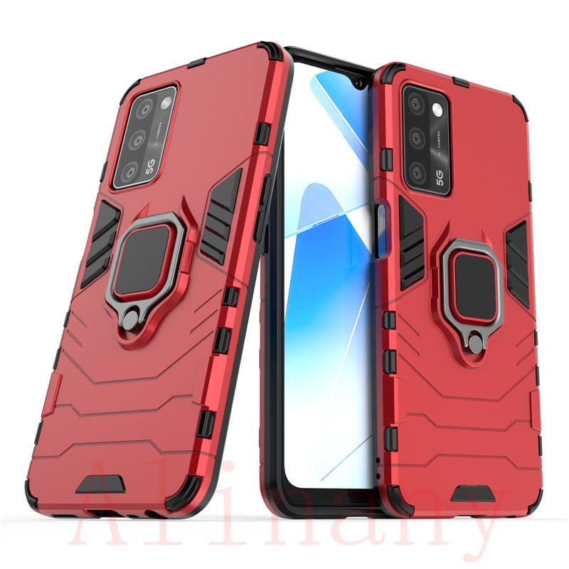 Ốp Điện Thoại Cứng Chống Sốc Có Giá Đỡ Nam Châm Cho OPPO A16 A16 A 16 OPPOA16