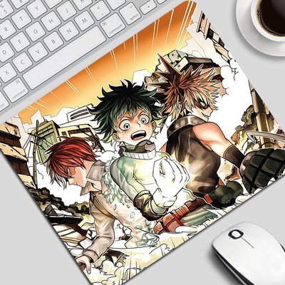 Miếng di chuột in hình HỌC VIỆN ANH HÙNG BOKU NO HERO ACADEMIA miếng kê chuột miếng lót chuột anime chibi tiện lợi