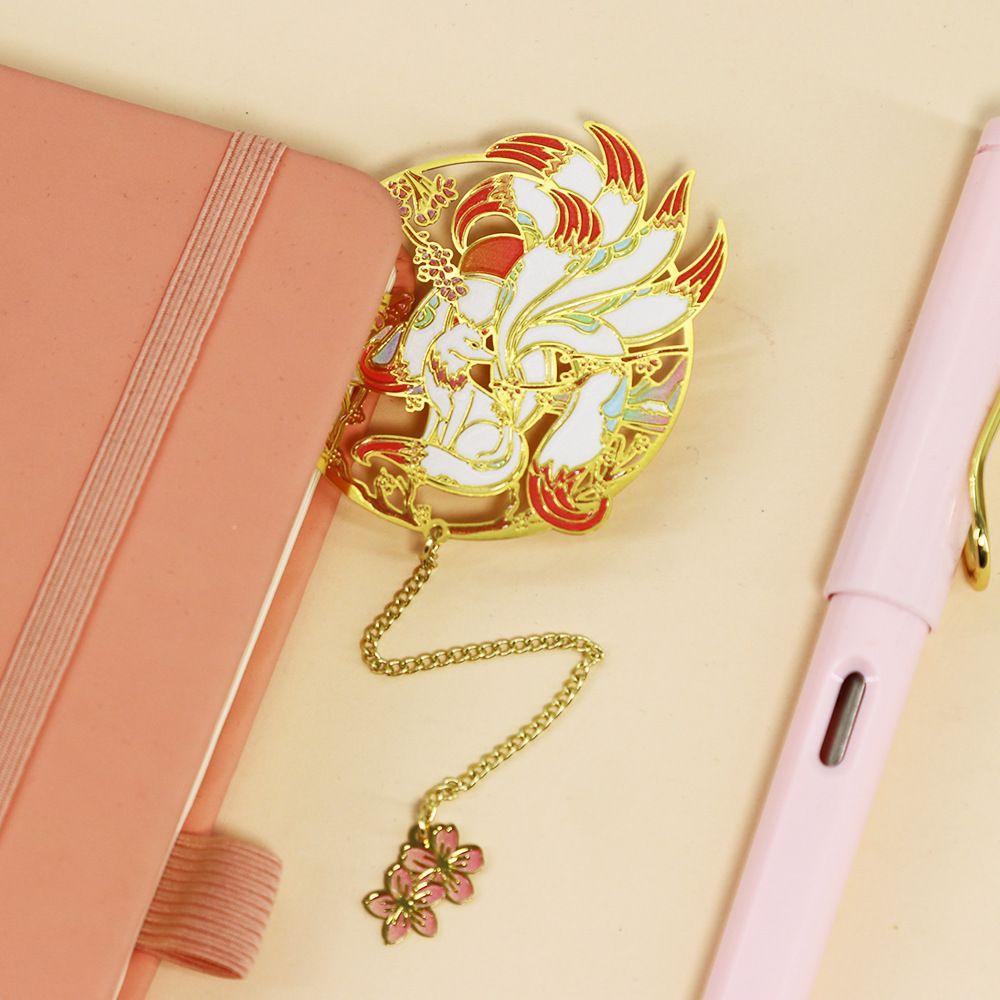 Thẻ Đánh Dấu Trang Sách Bằng Đồng Thau Phong Cách Retro