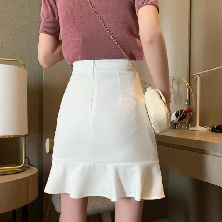 SIÊU HOT HIT💃 Chân Váy Nữ Dáng Chữ A Dây Rút Viền Bèo. MICE's Closet. Siêu Đỉnh Hè 2021 | BigBuy360 - bigbuy360.vn