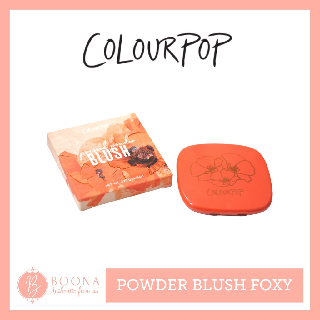 [ Colourpop ] Phấn má FOXY - Blush Powder