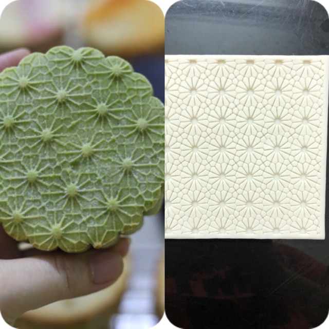 Khuôn silicon ren mặt bánh trung thu