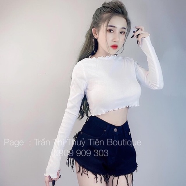 COMBO 2ÁO CROP TOP ulaazang giá 50k  (kèm ảnh thật)