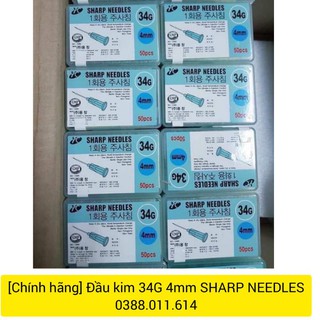 ĐẦU KIM 34G 4MM SHARP NEEDLES