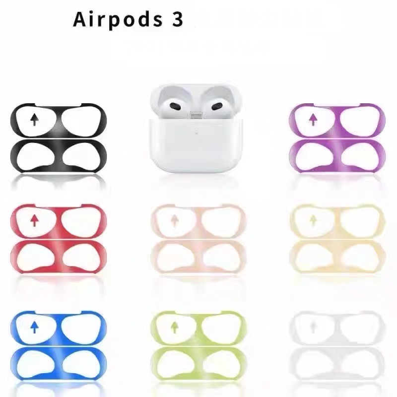 Miếng dán nam châm chống bụi, chống bẩn cho AirPods3