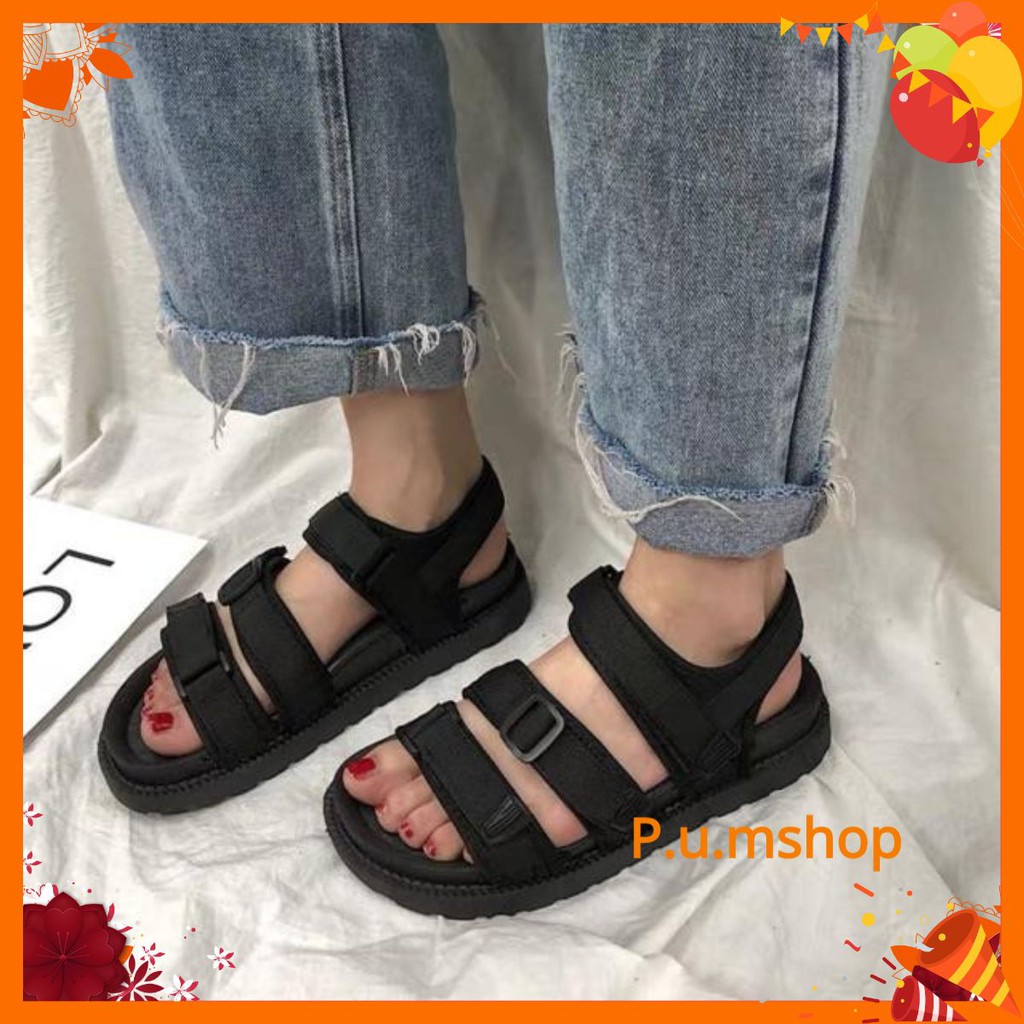 Giày sandal 3 quai ulzzang nữ