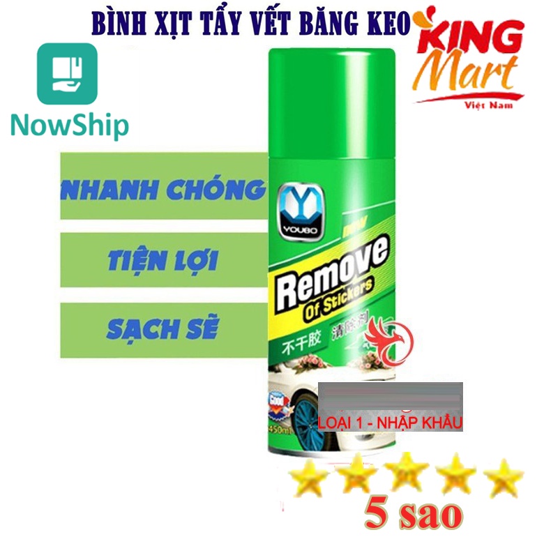 [Nhập Khẩu - Loại 1] Chai Xịt Tẩy Keo 450ml, tẩy vết băng dính, nhựa đường bám trên ô tô, tẩy đồ nội thất. .