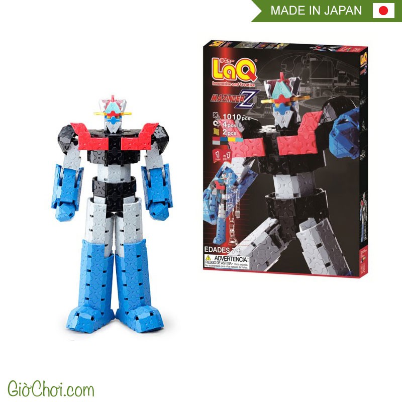 Bộ lắp ráp Robot LaQ Mazinger Z (1010 miếng + 4 chi tiết Hamacron)