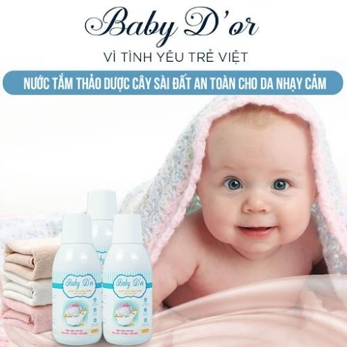 SỮA TẮM SÀI ĐẤT BABY DOR - 200ml