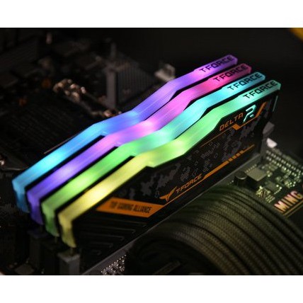 (NWH) Ram máy tính T-Force Delta RGB DDR4 16GBx2 3000