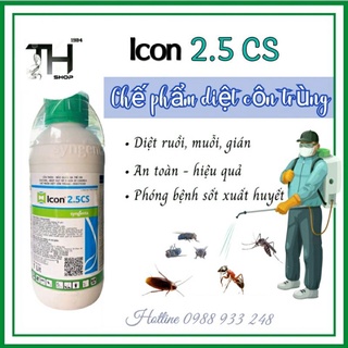 Thuốc diệt Muỗi - Côn trùng ICON 2.5 CS Syngenta (NEW)– Bỉ chai 1Lít