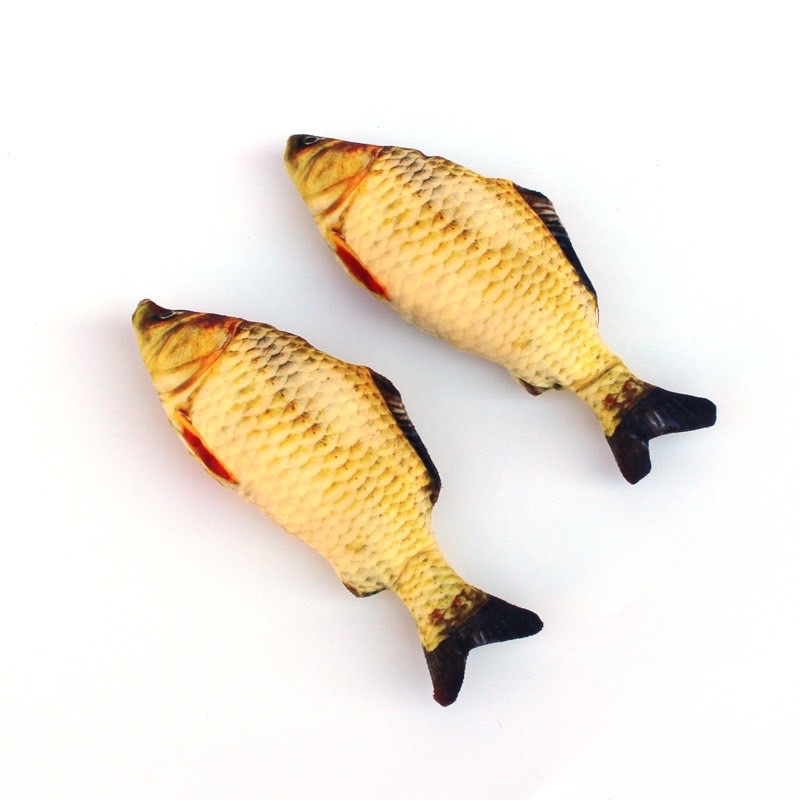 Đồ chơi cá chép 3D bông cho Thú Cưng