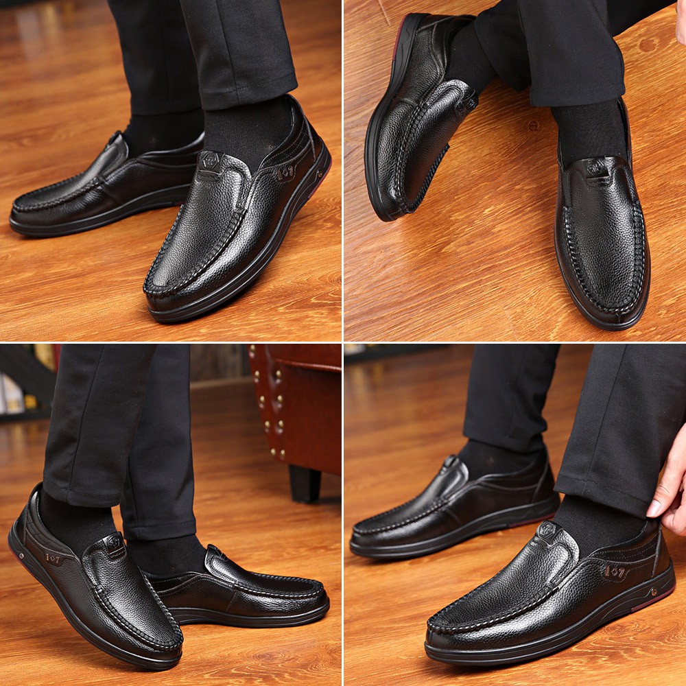 Giày mọi, giày lười big size cỡ lớn (EU:45-46) cho nam chân to | BigBuy360 - bigbuy360.vn